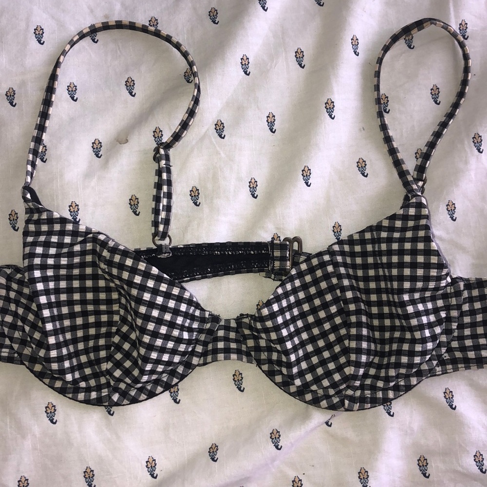 Gingham Bra Bikini top